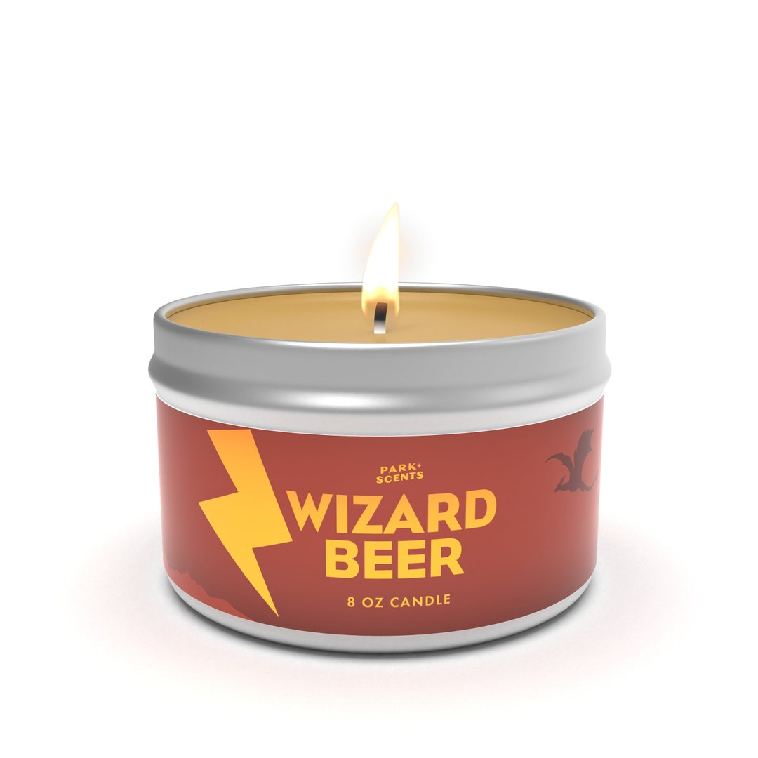 Park Scents Wizard Beer Candle Etsy