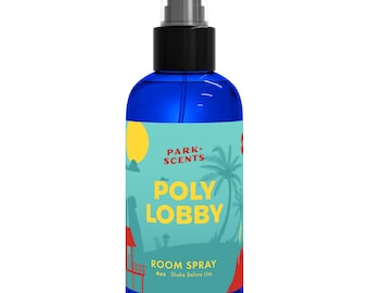 Poly Lobby Room Spray – Polynesian Resort Theme Park Hotel Fragrance Room Spray – Luxury Air Freshener Spray – Made in USA – (4oz)