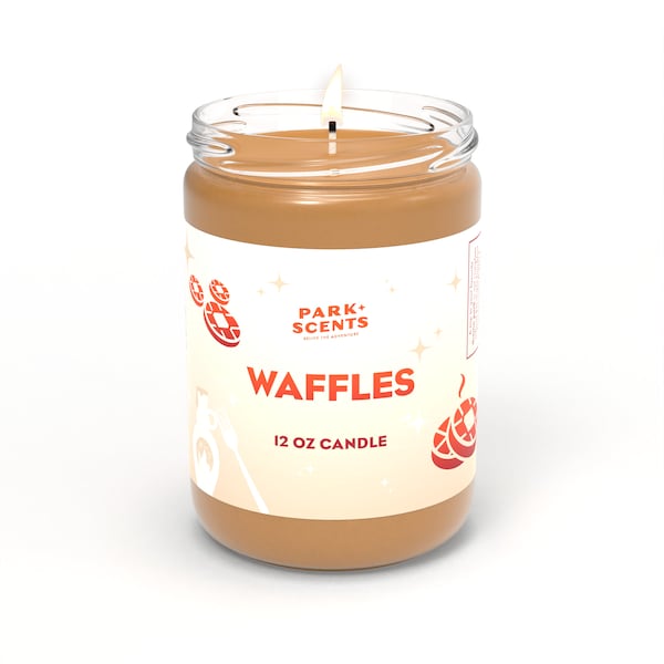 Waffles Candle