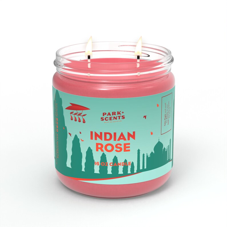 Indian Rose Candle