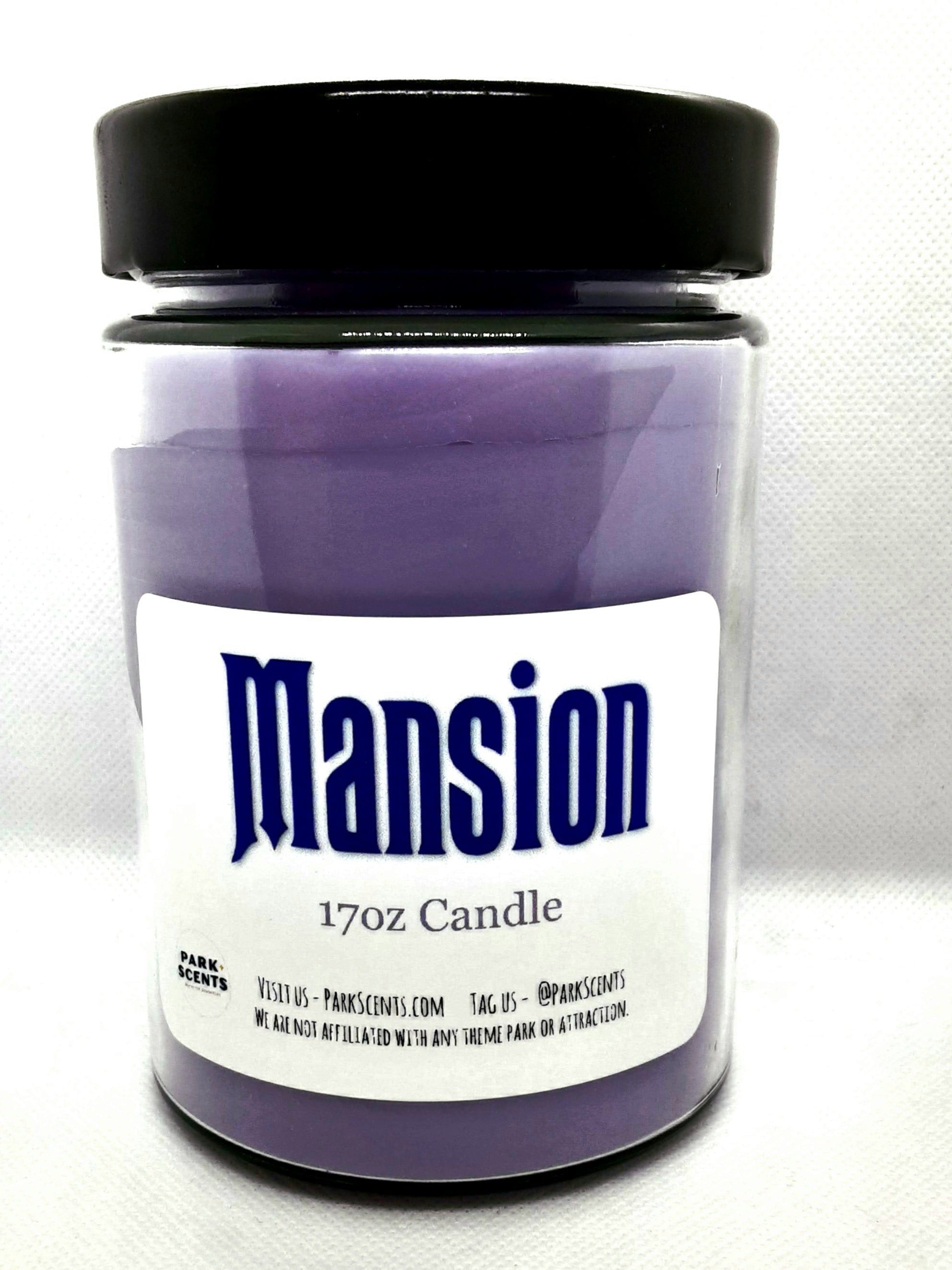 Park Scents Mansion Candle Inspired by the Haunted Mansion at Disney Theme  Parks Handmade in the USA Vegan and Cruelty Free. 