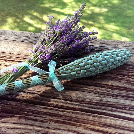 Fuseaux de lavande tress\u00e9e \u2013 Taille L \u2013 Lavander wands \u2013 Size L\u2013 cadeau de no\u00ebl \u2013 Christmas gift