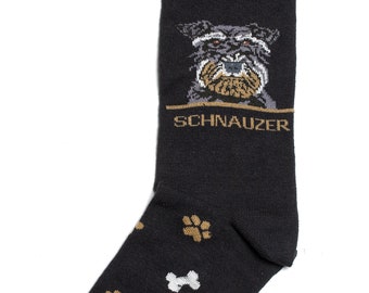 miniature schnauzer socks