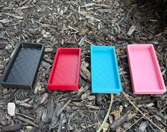 Mini Desk Organizer Tray: Biodegradable Plastic Soap Dish
