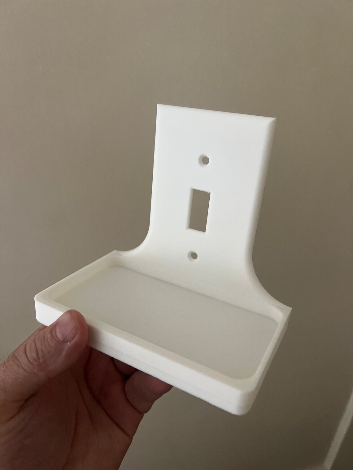 Light Switch Shelf Light Cover 3d Printed Etsy