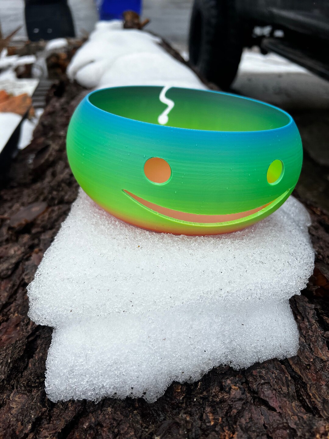 Smiley Yarn Bowl, Knitting Bowl, Crochet Bowl, Cute. Etsy