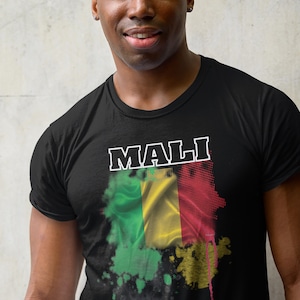 Mali flag Short-Sleeve Unisex T-Shirt