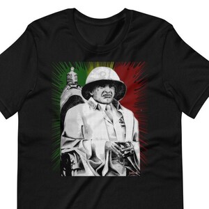 The king of the king Haile Selassie t-shirt /Short-Sleeve Unisex kings T-Shirt/ Rastafari T-shirt best Dad&#39;s Gift