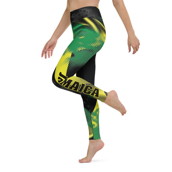 yoga printed leggings