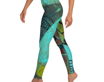 African Art Print Yoga Leggings – Tribal Fitness Wear