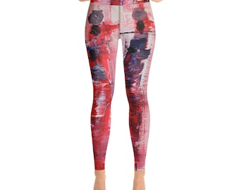 African Art Print Yoga Leggings – Unique Fitness Apparel