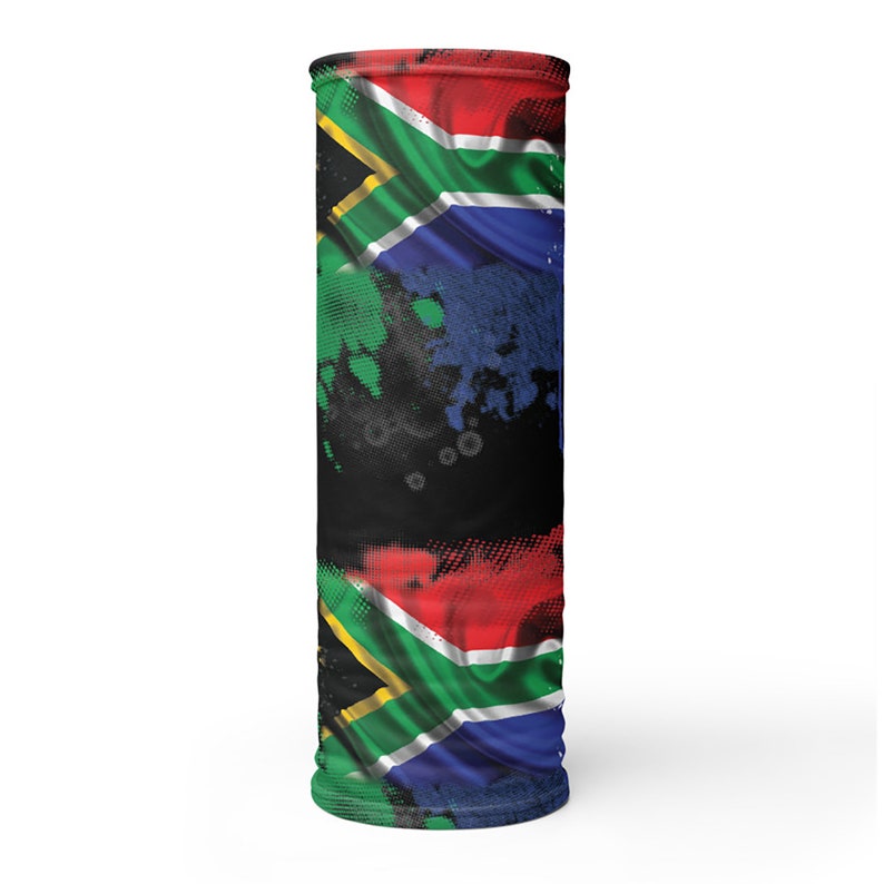 South Africa Face Covering / Bandana Washable Neck Gaiter/ Etsy
