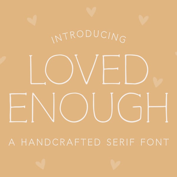 Modern Love Caps Font Etsy