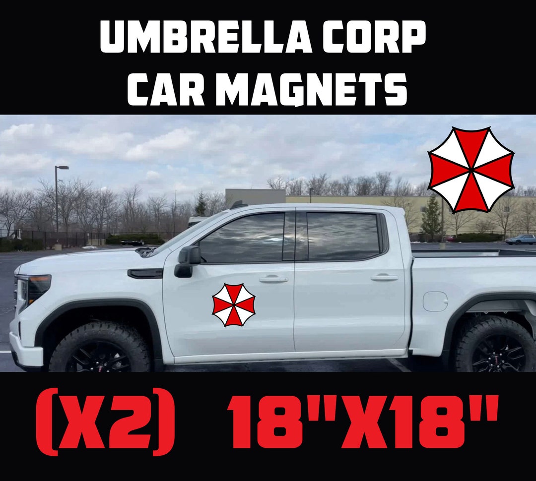 Umbrella Corporation Corp Movie Prop Logo Large Car Door