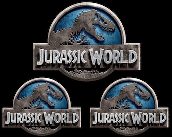 Jurassic World Hood Magnet, New door, USDM large movie prop Jurassic Park, Dinosaurs, T-Rex birthday gift