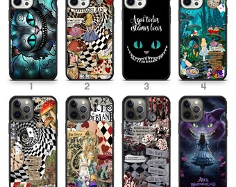 Funda para teléfono inspirada en la fantasía de una fiesta de té en un país de las maravillas para iPhone 17, Samsung Galaxy S26, 17 Pro Max, 16 Pro, S25 Ultra y S24 Ultra.