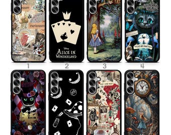 Funda para teléfono inspirada en la fantasía caprichosa de Mad Tea Party para Samsung S26 Fe S25 Fe S24 Fe S23 Fe S21 Fe S20 Fe