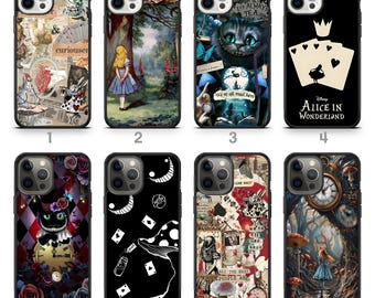 Funda para teléfono con diseño de escena de ensueño de fiesta de té de fantasía curiosa para iPhone 17, Samsung Galaxy S26, 16 Pro Max, 15 Pro y S25 Ultra.