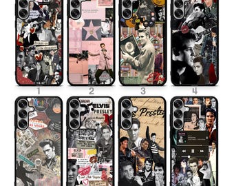 Funda para teléfono con diseño de disco de vinilo clásico, inspirada en el estilo rock, para Samsung Z Flip 7, Z Flip 6, Z Flip 5, Z Flip 4 y Z Flip 3.