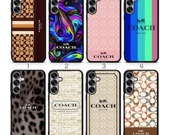 Funda para teléfono Samsung S26 S25 S24 S23 S22 S21 S24 Fe S23 Fe con estampado de escritura vintage y estética clásica.