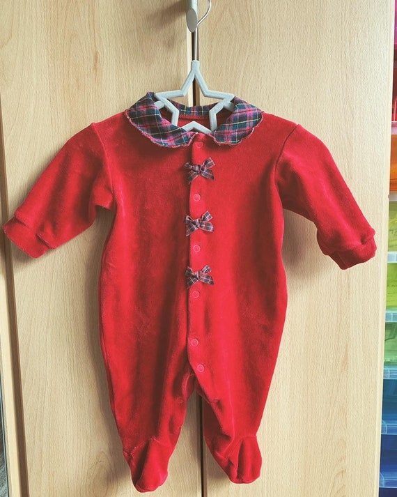 tartan sleepsuit