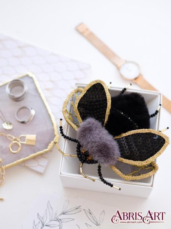 DIY Hand made “bug” brooch Magical Bug Brooch Making #shorts #handmade #diy #jewellery  main image 4
