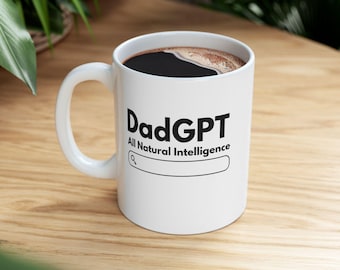 DadGPT Coffee Mug - Funny AI Dad Gift