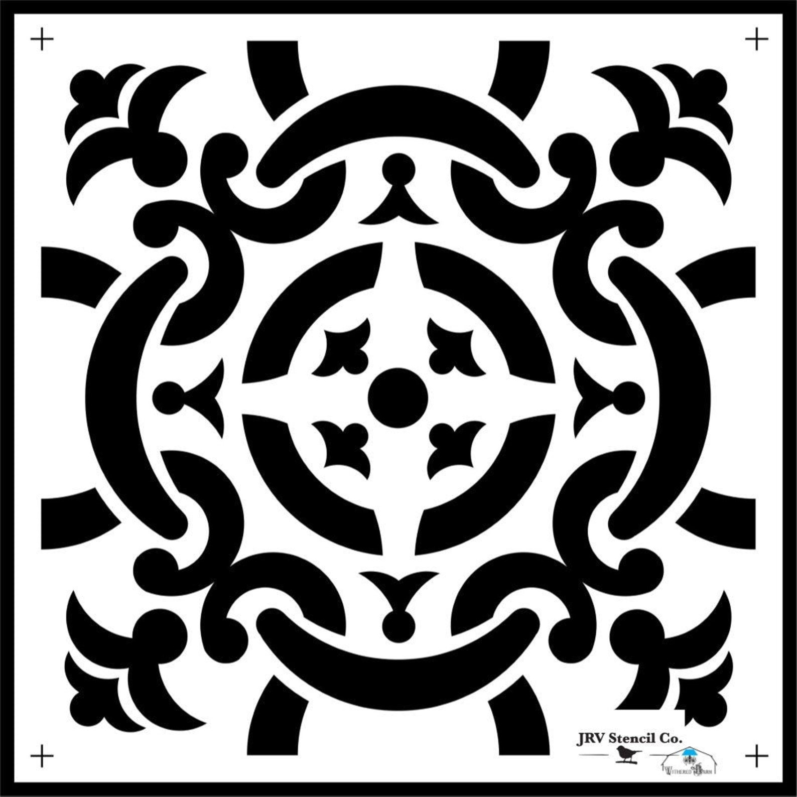 Celtic Tile JRV Stencil Co RETIRED Etsy