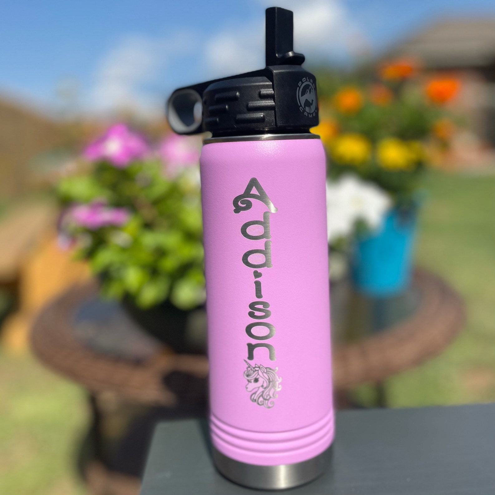 Personalized 32 Oz Polar Camel Water Bottle: Custom Engraved, Insulated ...