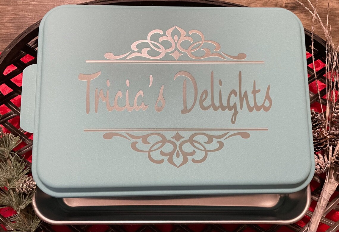 Personalized Cake Pan 9x13 Baking Dish Cake Dish Etsy