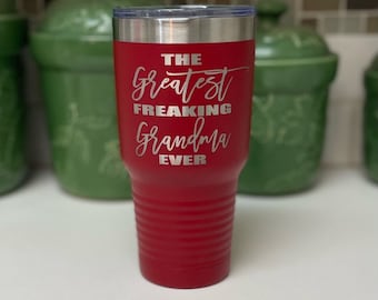 Personalisierter 30-Unzen-Kaffeebecher: Laser gravierter Thermobecher