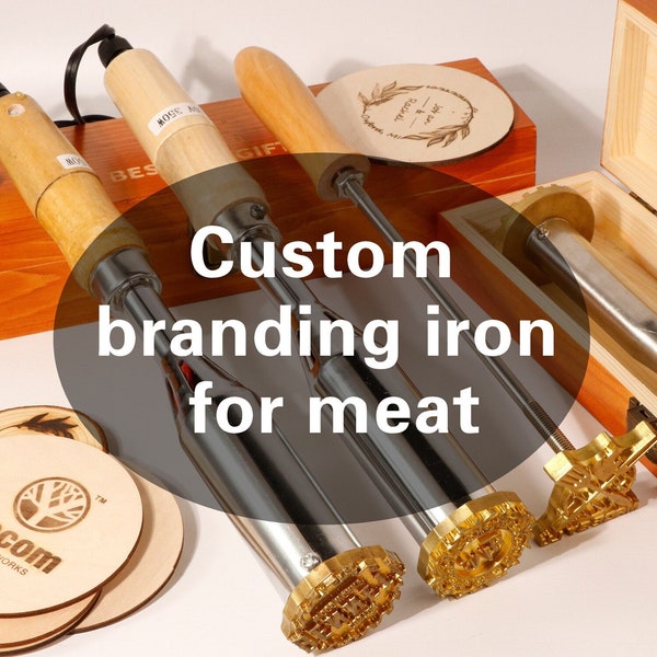 Steak Branding Iron Etsy