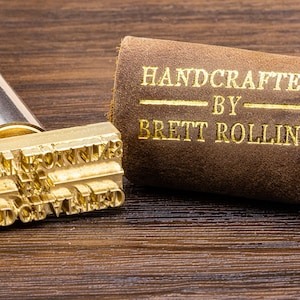 Hot foiling electric iron for leather, Leather branding iron custom, Electric brand iron for gold foiling, Custom leather branding stamp