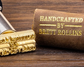 Hot foiling electric iron for leather, Leather branding iron custom, Electric brand iron for gold foiling, Custom leather branding stamp