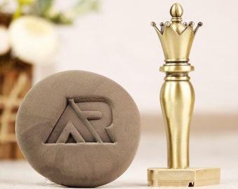 Custom Clay Embosser, Pottery Stamp, Gifts for Makers, Custom Initials Stamp, Clay Stamp, Ceramic Stamp, Custom Signature Clay Stamp