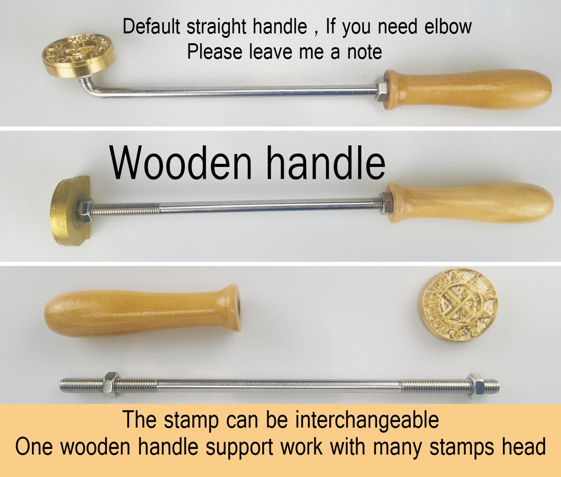 Custom Wood Branding Iron custom initials with mountain Etsy