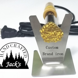 Custom Electric wood Branding Iron with custom stamp - 150w 300w electric brand iron - branding iron for wood burning stamp