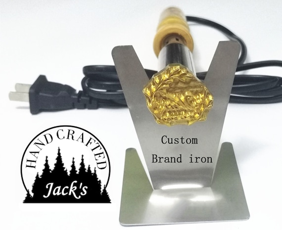 STAMTECH Branding Iron for Wood - Durable Custom Metal Branding