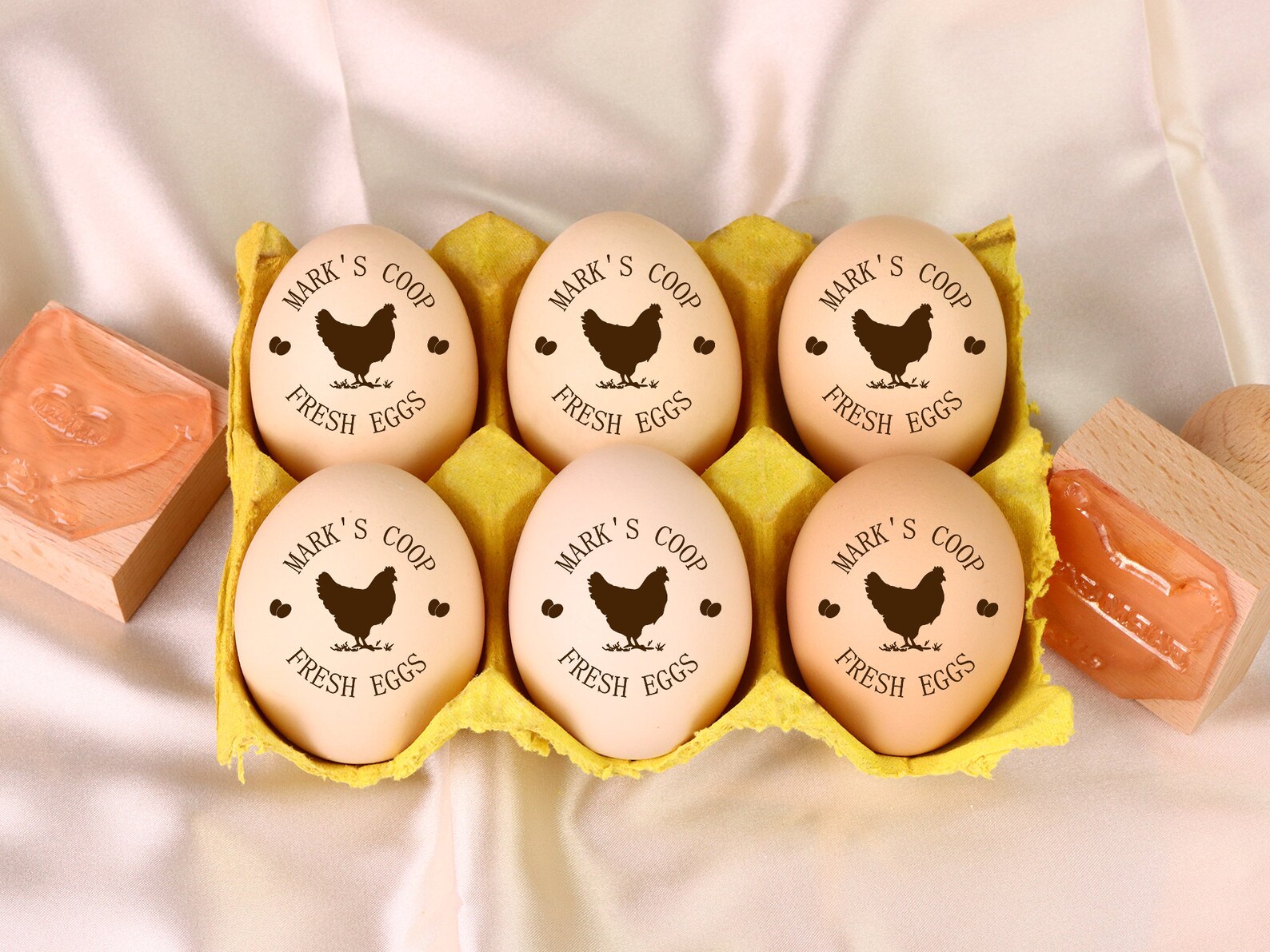 Egg Stamper Custom Egg Stamp Chicken Egg Stamp Custom Etsy