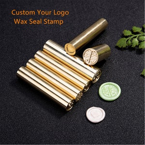 Custom mini wax seal stamp personalised sealing wax stamp wedding invitation stamp Mail Bullet Journal Stamp