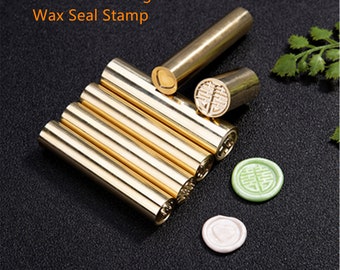 Custom mini wax seal stamp personalised sealing wax stamp wedding invitation stamp Mail Bullet Journal Stamp