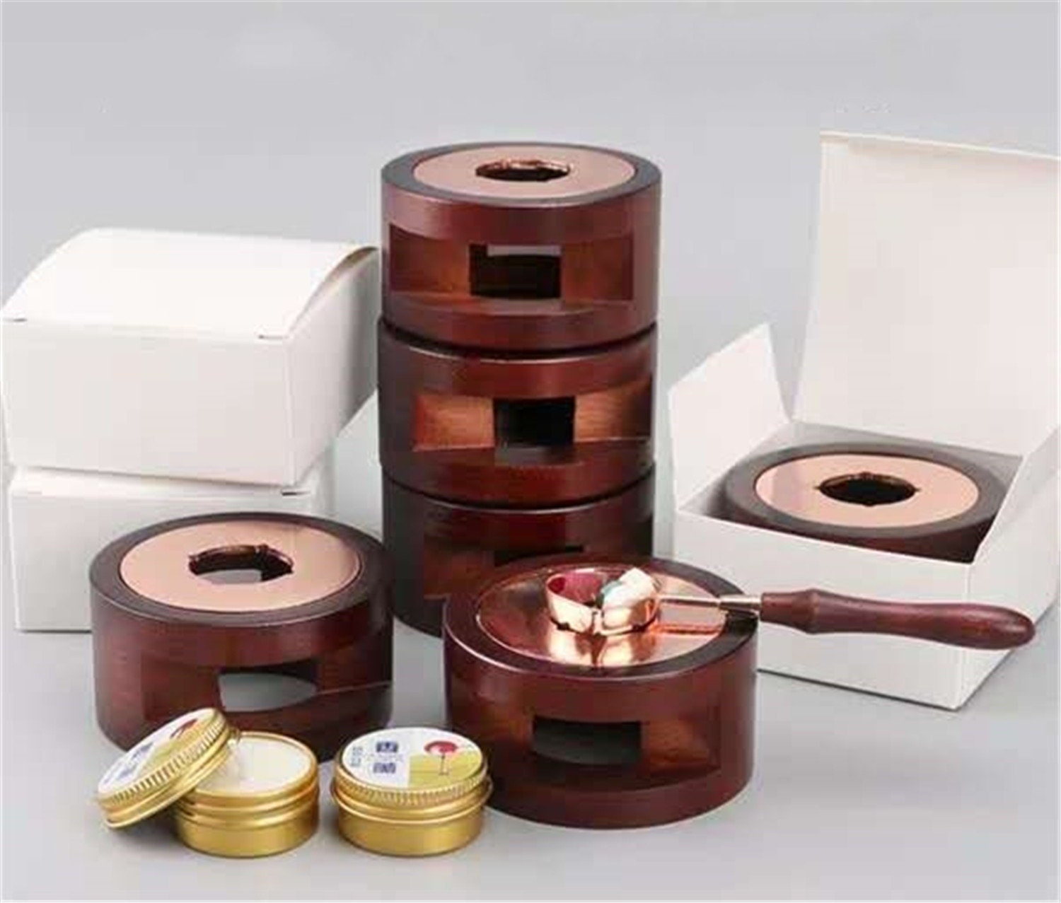 Wax Melting Stove Wax Wooden Melting Furnace Tool Stove Etsy