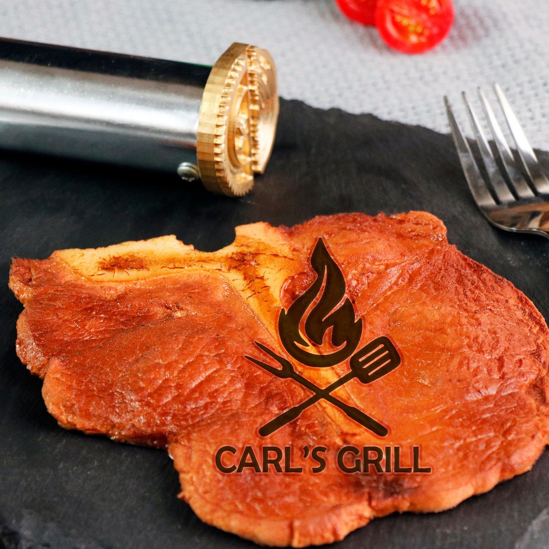 Custom Branding Iron for Steak Brand Iron / Custom Metal Stamp / Meat