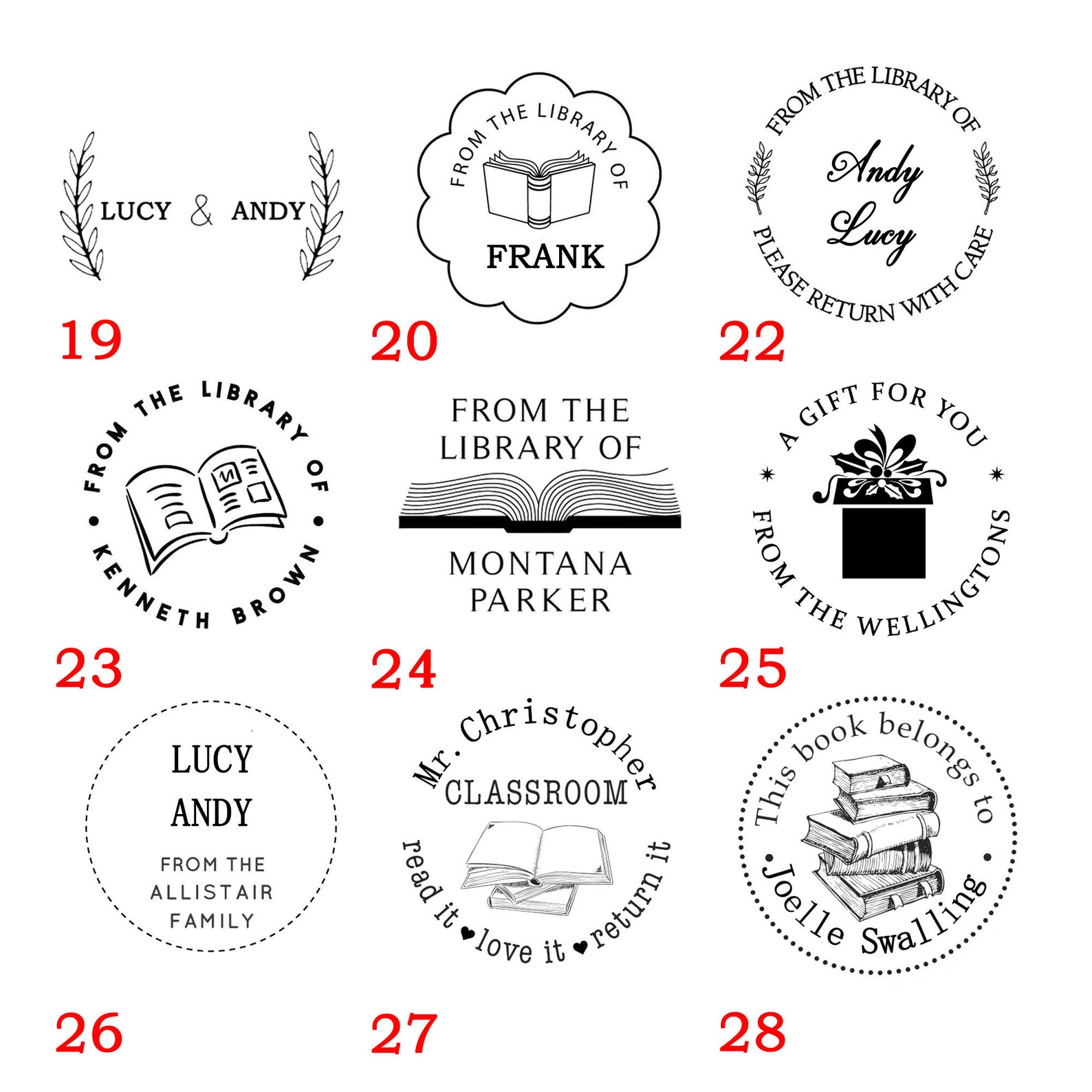 Custom Logo Embosser Stamp Custom Embossing Stamp Wedding Etsy