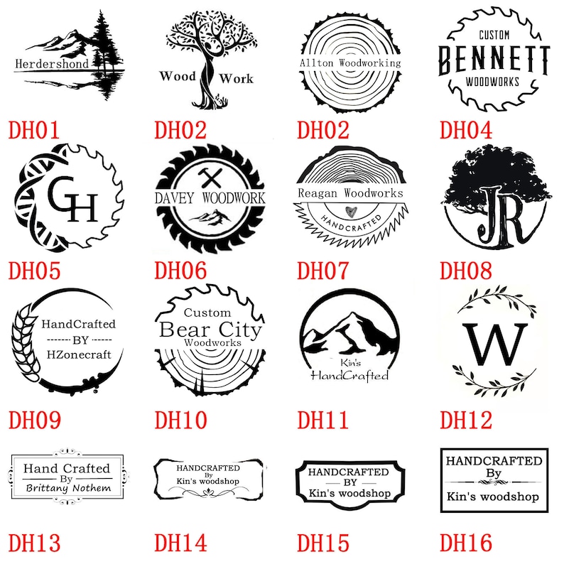 Branding Iron Custom Metal Stamp Heat Emboss Stamp / Wedding Etsy