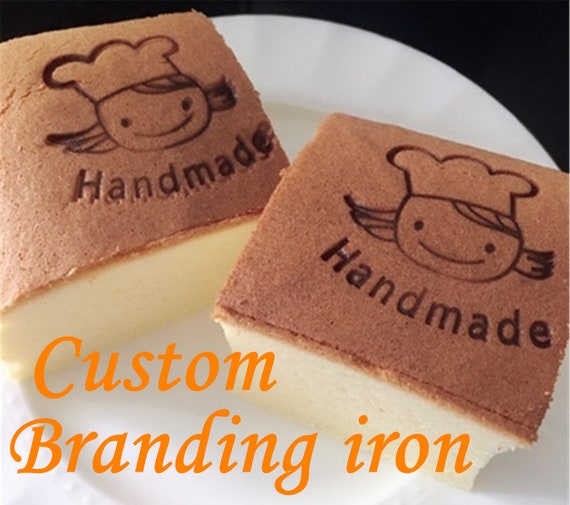 Custom Branding Iron For Food Wood Brand Iron Custom Metal Etsy