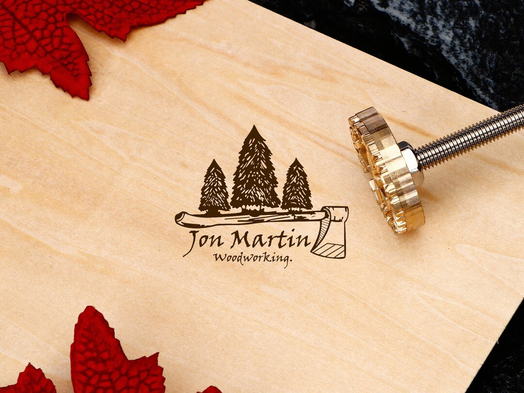 Woodworking Branding Iron Custom, Personalized Logo Branding Iron With