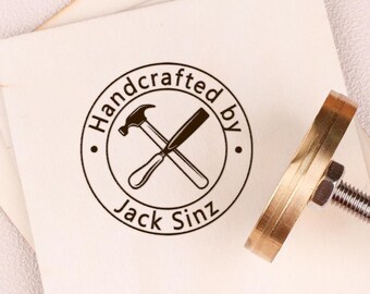 Custom wood branding iron, wood branding stamp custom, wood burning, branding iron for wood, stamp brand with handle, Christmas gift