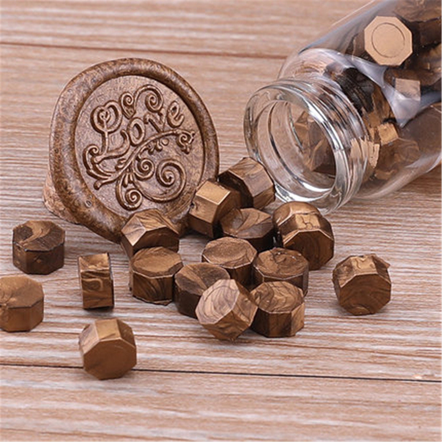 Gold wax beads 16 colors seal wax beads100 pcs wax beads for Etsy