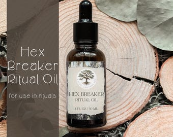 Hex Breaker Uncrossing Ritual Oil | Occult Altar Supplies